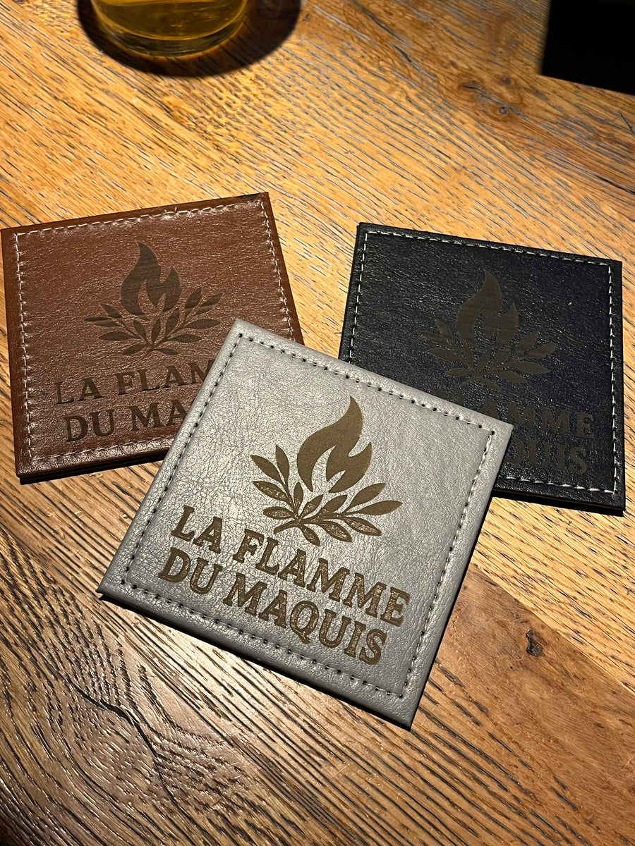 Dessous de verre - La Flamme du Maquis (bruns)