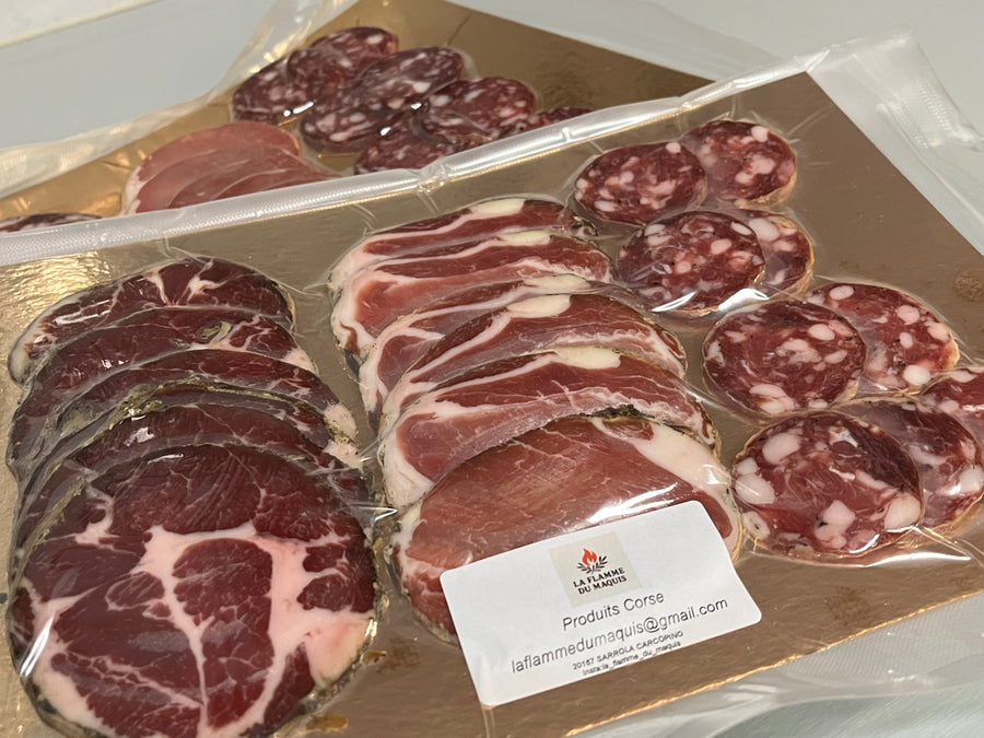 Notre planchette de charcuterie corse