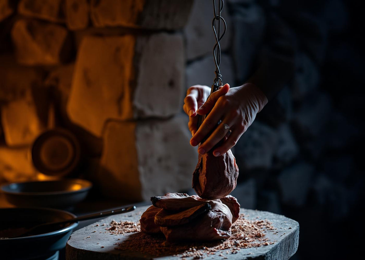 Artisan corse au travail