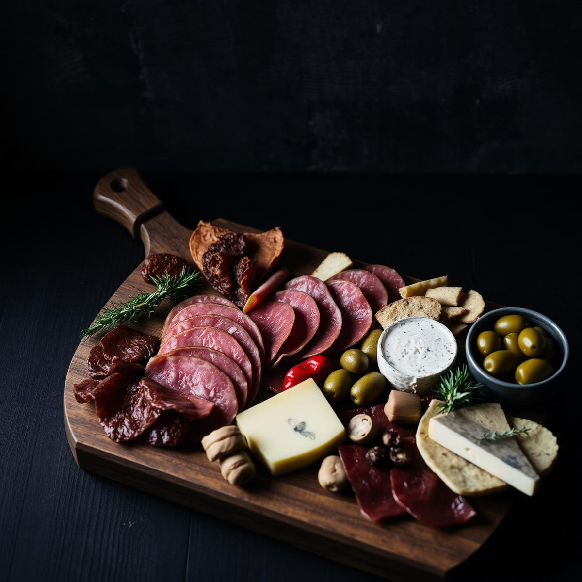Planche de charcuterie corse